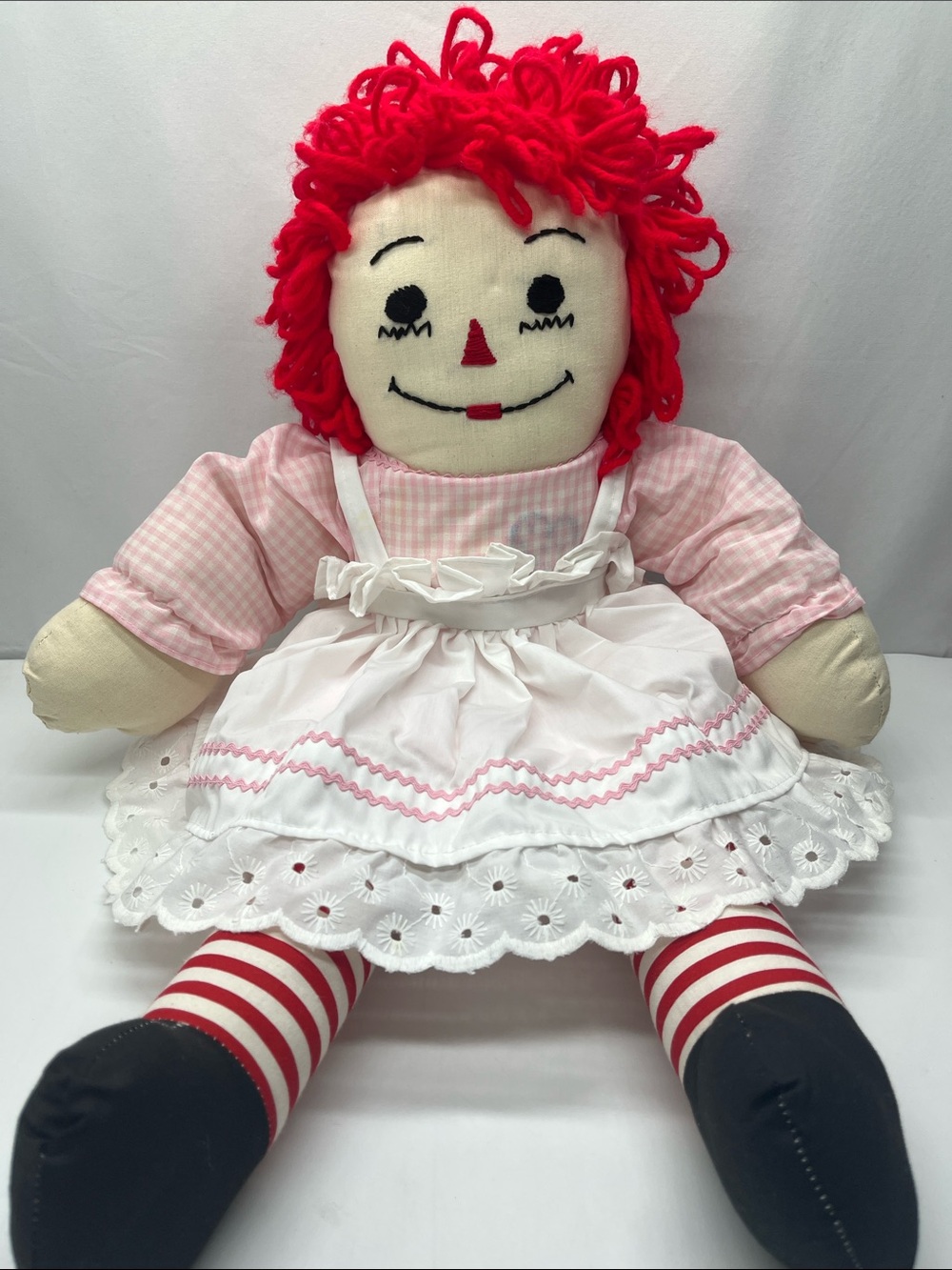 Classic Raggedy Ann and Andy Rag Doll Plush Pair - Soft Kids Toys - Picture 6 of 8